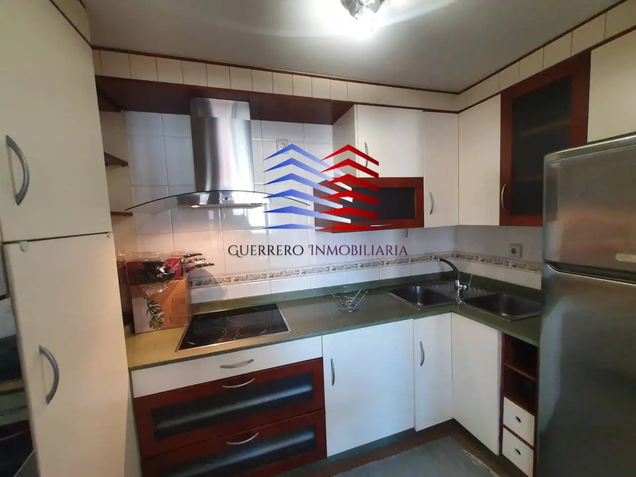 Kitchen of Apartments for rent in Ourense Capital   with Heating, Parquet flooring and Storage room