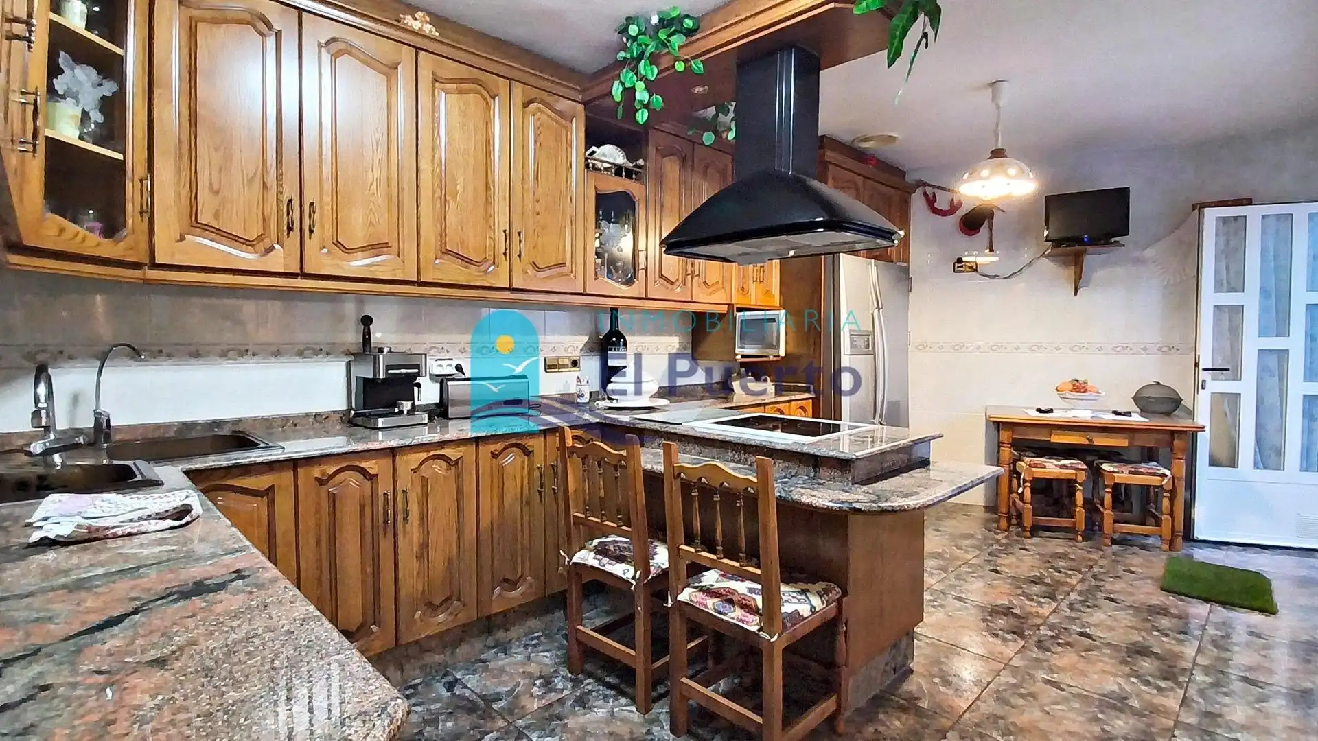 Cocina de Dúplex en venta en Mazarrón con Aire acondicionado, Jardín privado y Terraza