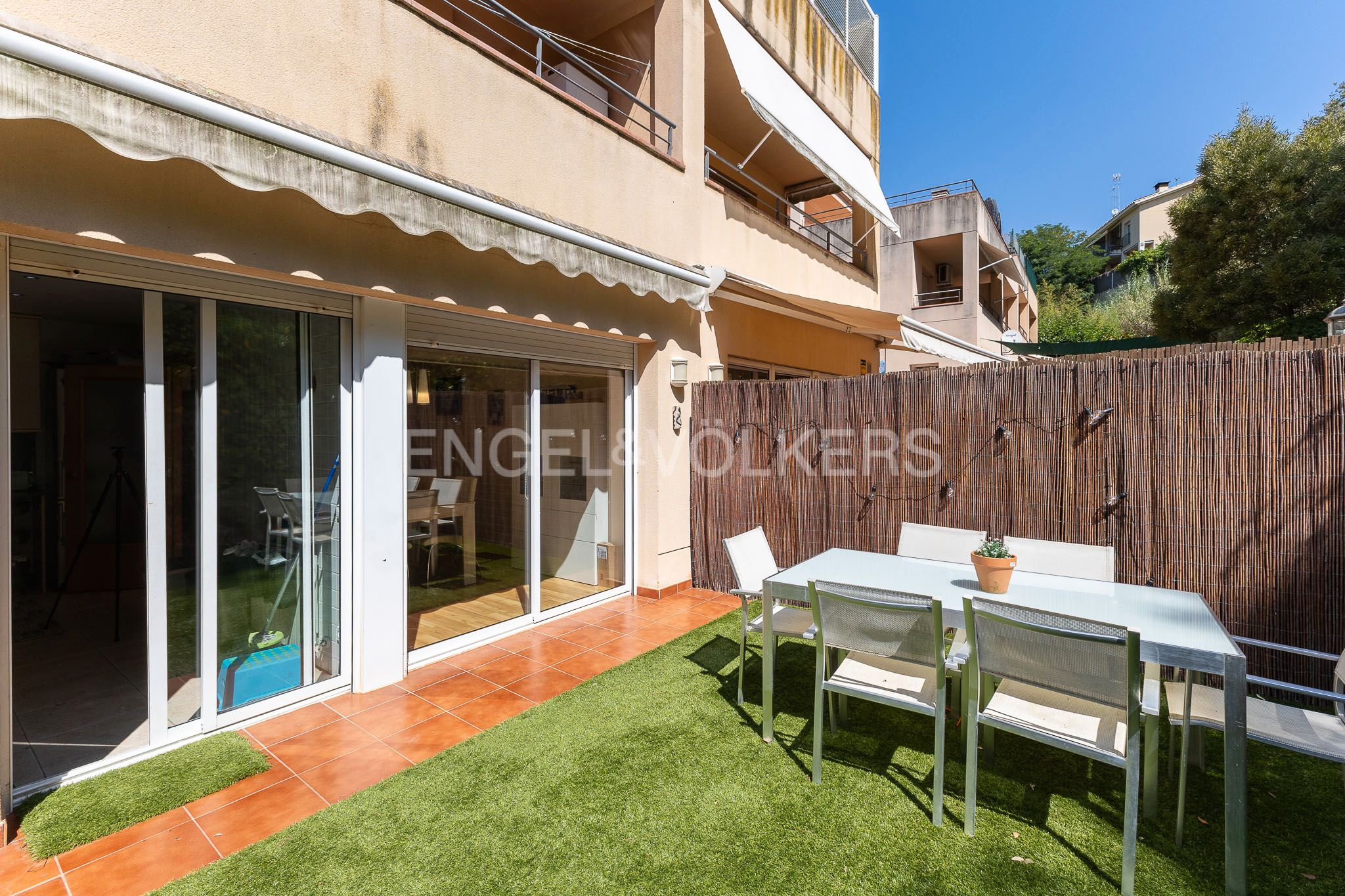 Terrace of Single-family semi-detached for sale in Arenys de Mar  with Heating, Private garden and Parquet flooring