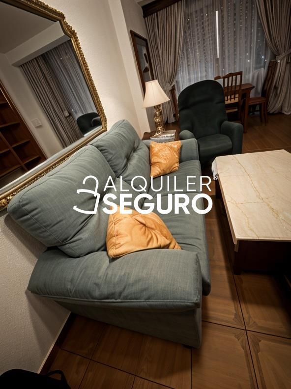 Living room of Flat to rent in  Madrid Capital  with Heating and Furnished