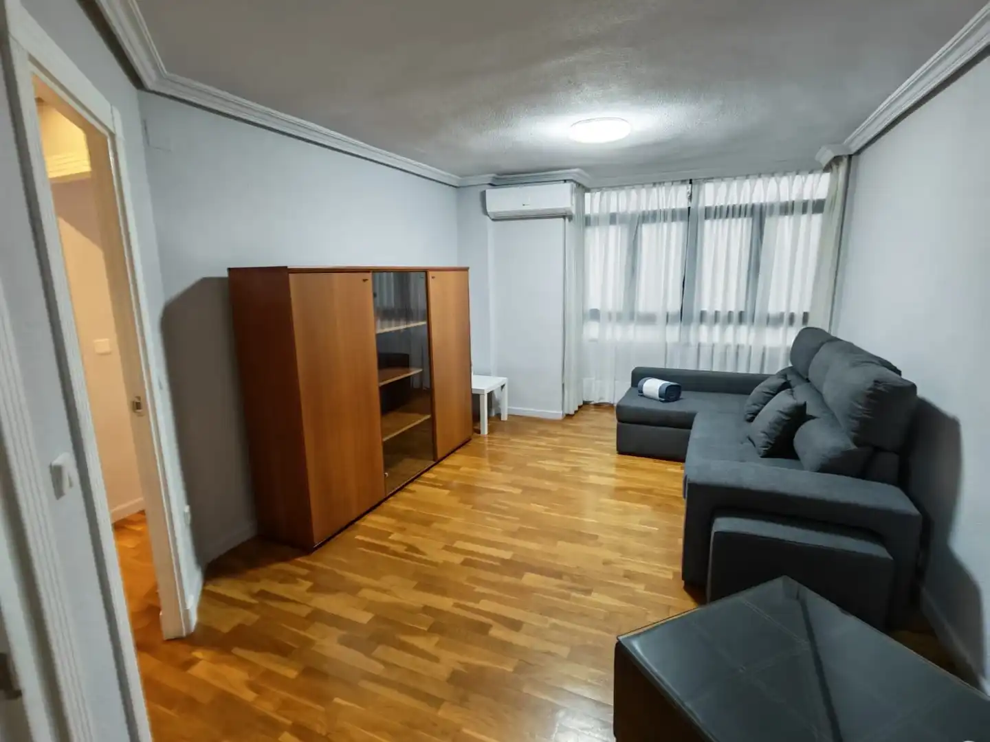 Sala de estar de Piso de alquiler en Murcia con Aire acondicionado, Calefacción y Amueblado
