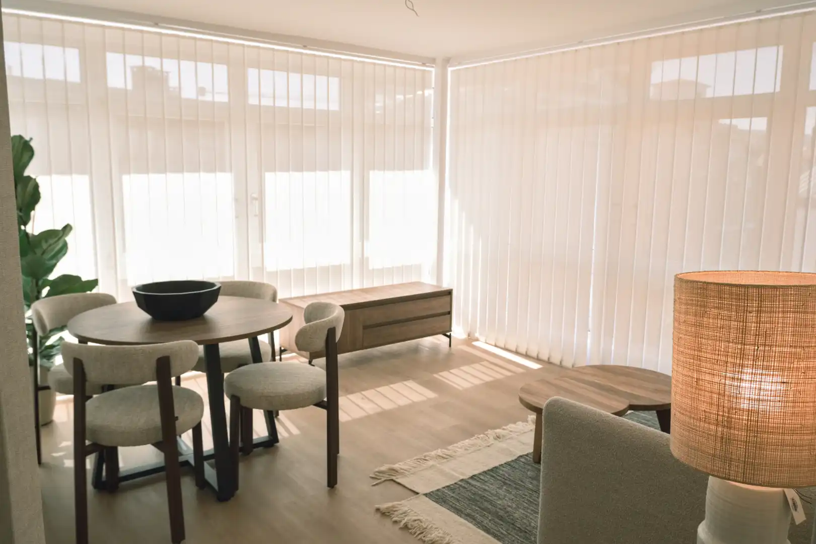Sala de estar de Apartamento en venta en Vilagarcía de Arousa con Calefacción, Amueblado y Horno