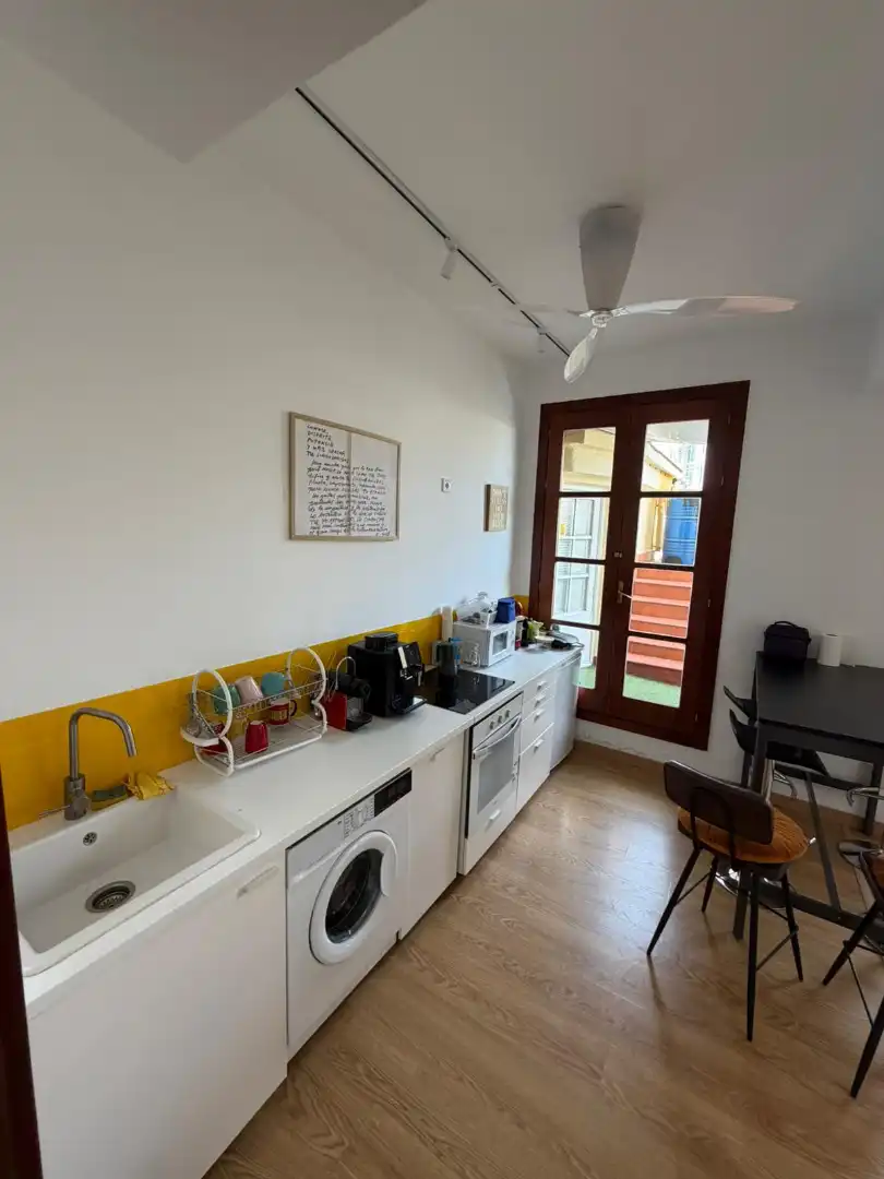 Cocina de Oficina de alquiler en Madrid con Aire acondicionado, Calefacción y Terraza