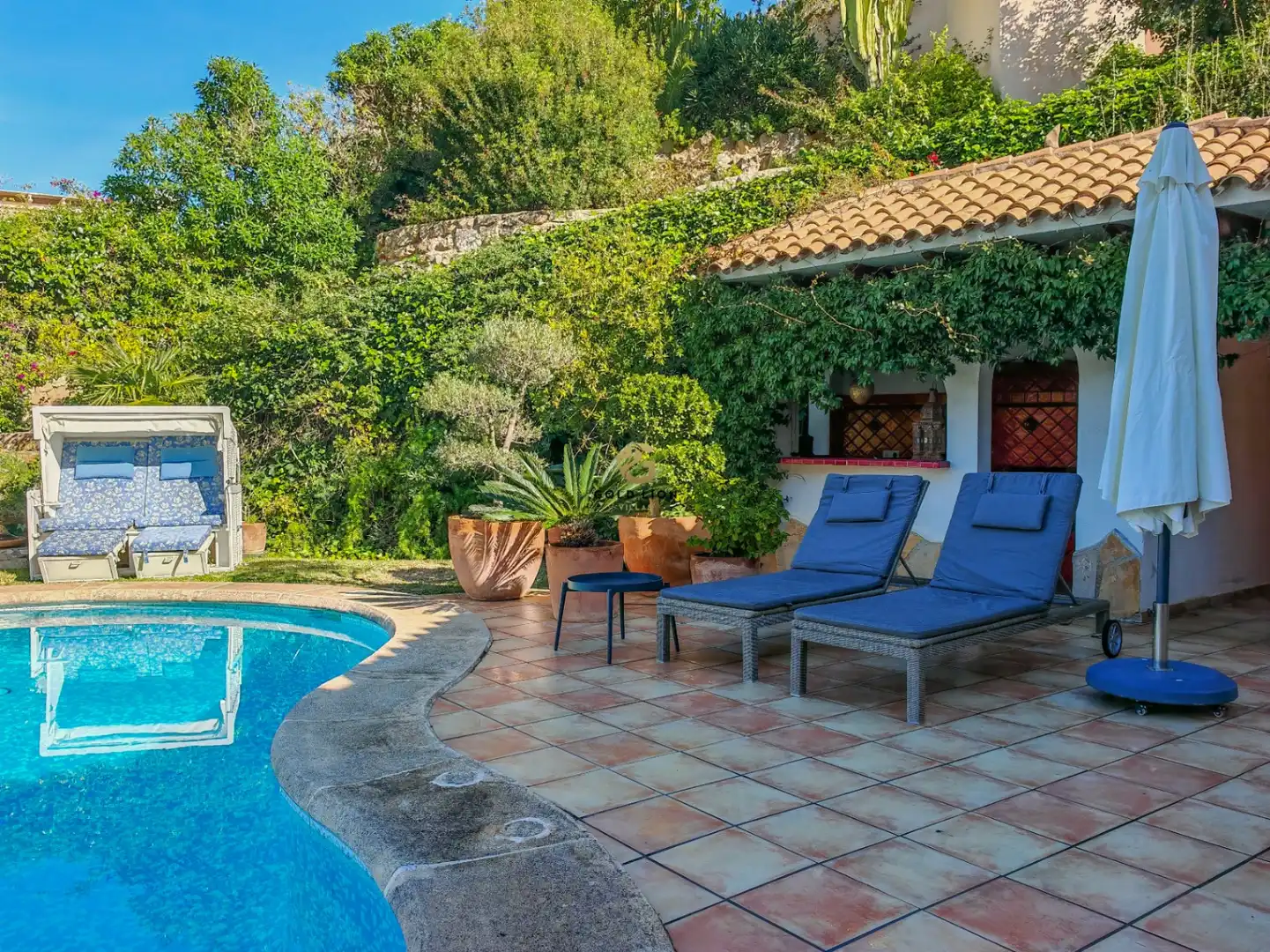 Garden of Houses for sale in Dénia  with Air Conditioner, Heating and Private garden