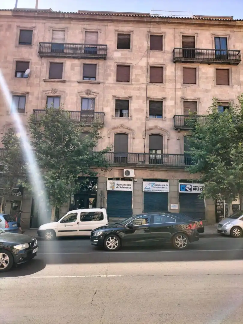 Exterior view of Flat for rent in Salamanca  with Heating, Furnished and Balcony