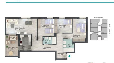 Foto 4 de Pis en venda a Ciudad Jardín, Badajoz Capital