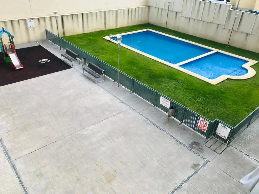 Piscina de Piso de alquiler en Alcoy / Alcoi con Aire acondicionado, Calefacción y Terraza