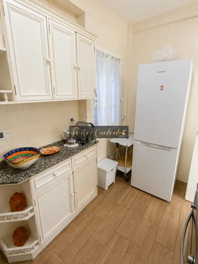 Küche von Wohnung zur Miete in Mérida mit Klimaanlage, Möbliert und Balkon