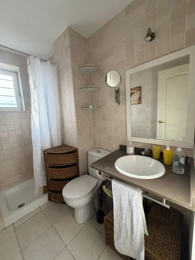Bathroom of Attic for rent in Madrid  with Air Conditioner, Heating and Furnished