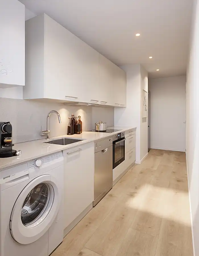 Kitchen of Flat for sale in Tàrrega  with Air Conditioner, Heating and Terrace