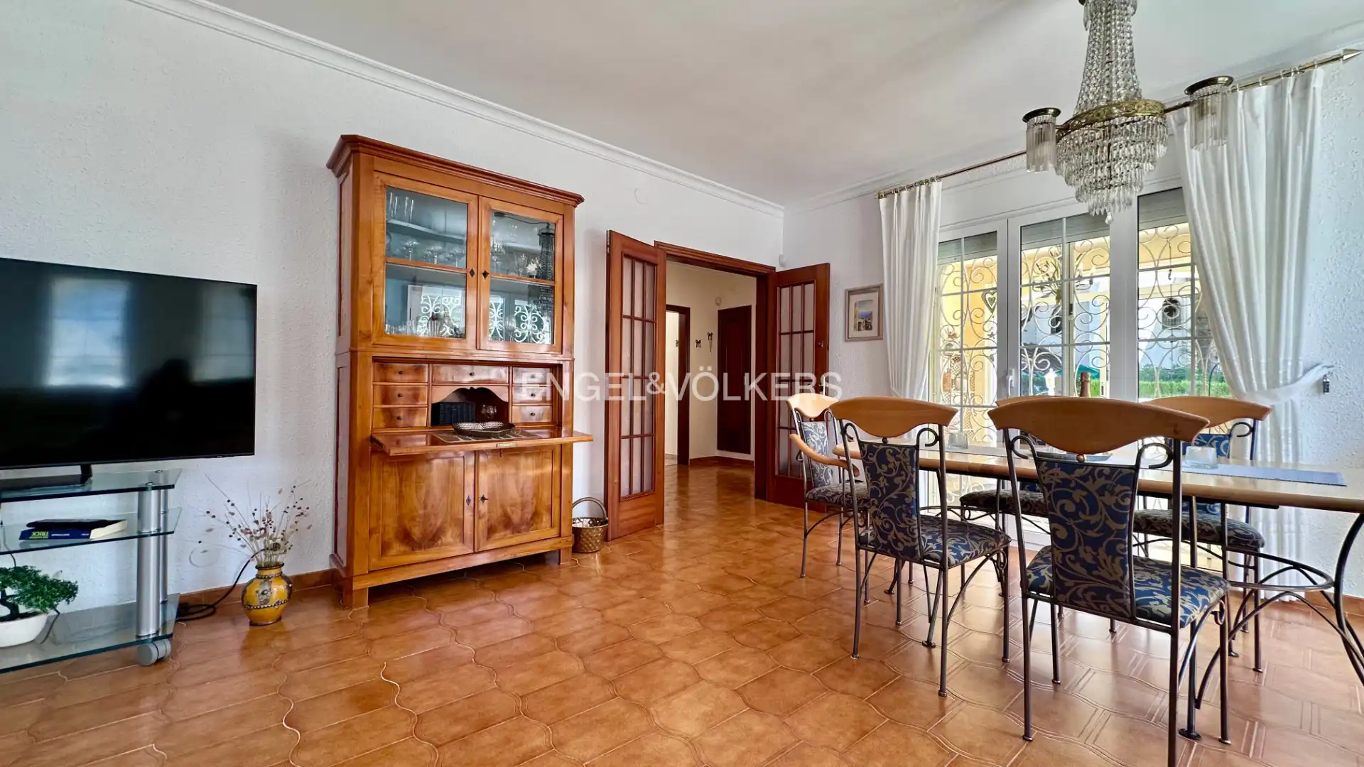 Comedor de Casa o chalet en venta en Mont-roig del Camp con Aire acondicionado, Calefacción y Jardín privado