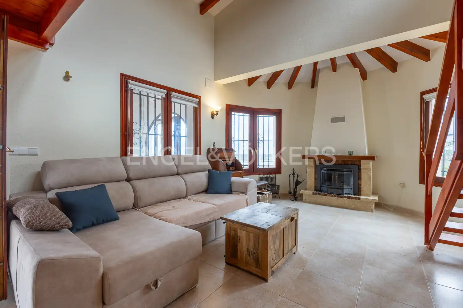 Sala de estar de Casa o chalet en venta en Pego con Aire acondicionado, Calefacción y Jardín privado
