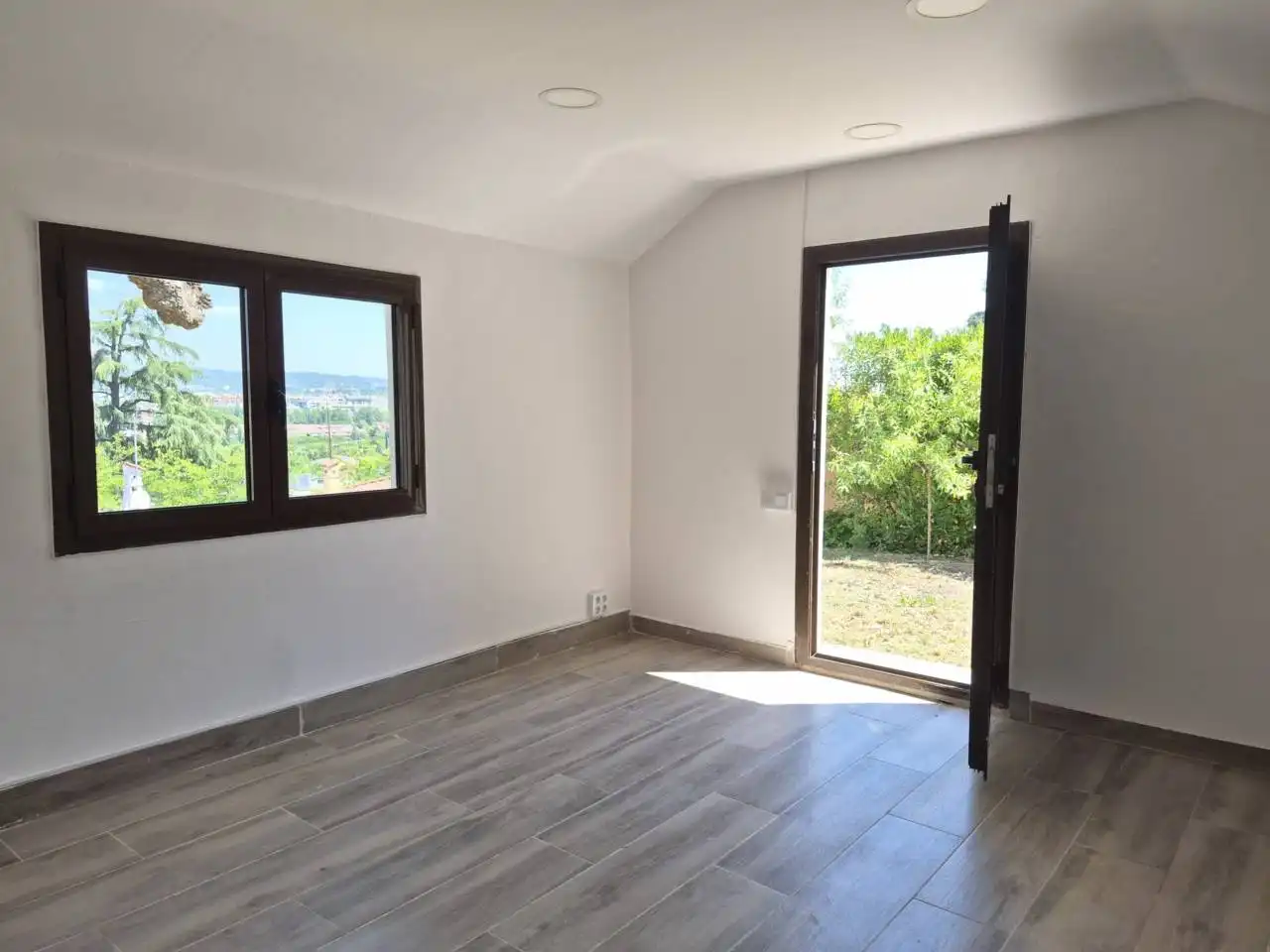 Schlafzimmer von Haus oder Chalet zur Miete in Sant Cugat del Vallès mit Klimaanlage, Heizung und Privatgarten