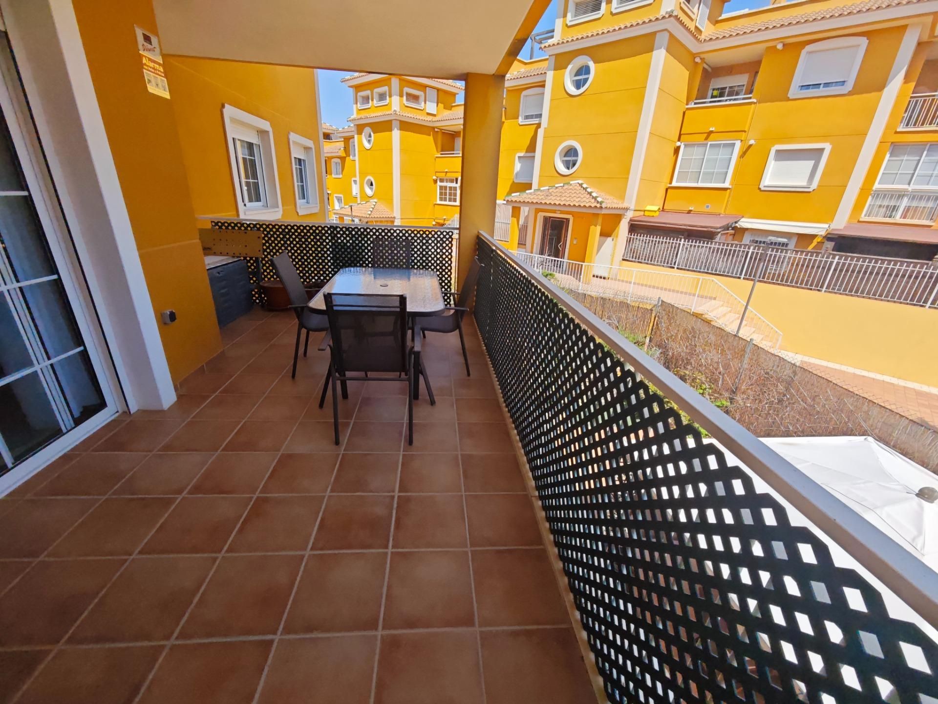 Terrace of Flat for sale in Molina de Segura  with Air Conditioner, Heating and Private garden