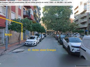Local comercial de lloguer a Calle Actor José Crespo 3
