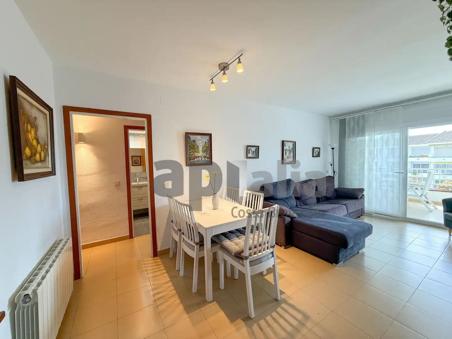 Vista exterior de Piso en venta en Lloret de Mar con Calefacción, Jardín privado y Terraza