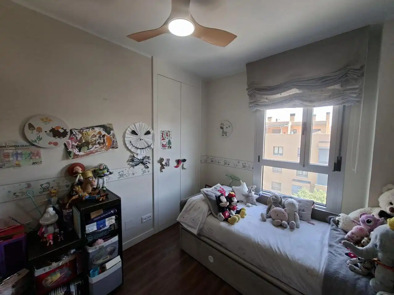 Bedroom of Flat for sale in Madrid  with Air Conditioner, Heating and Terrace