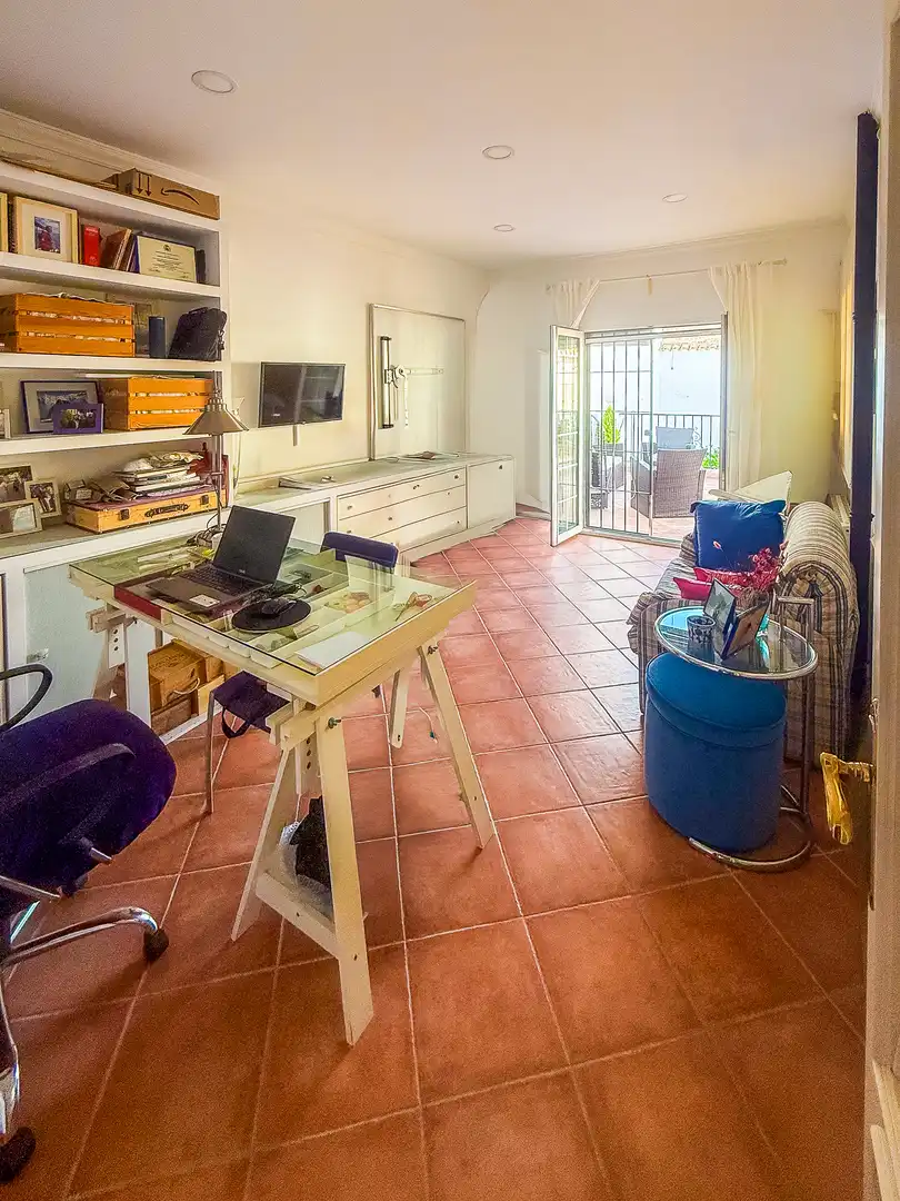 Sala de estar de Casa o chalet en venta en El Puerto de Santa María con Aire acondicionado, Terraza y Trastero