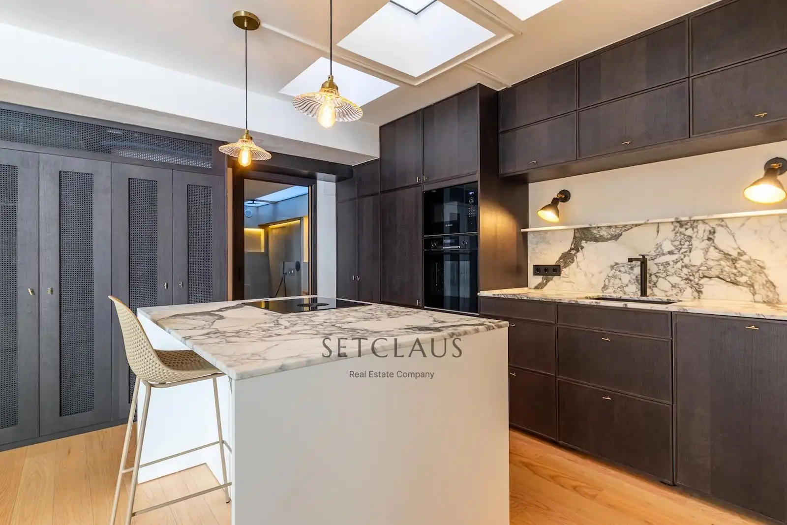 Cocina de Dúplex en venta en Badalona con Aire acondicionado, Calefacción y Terraza