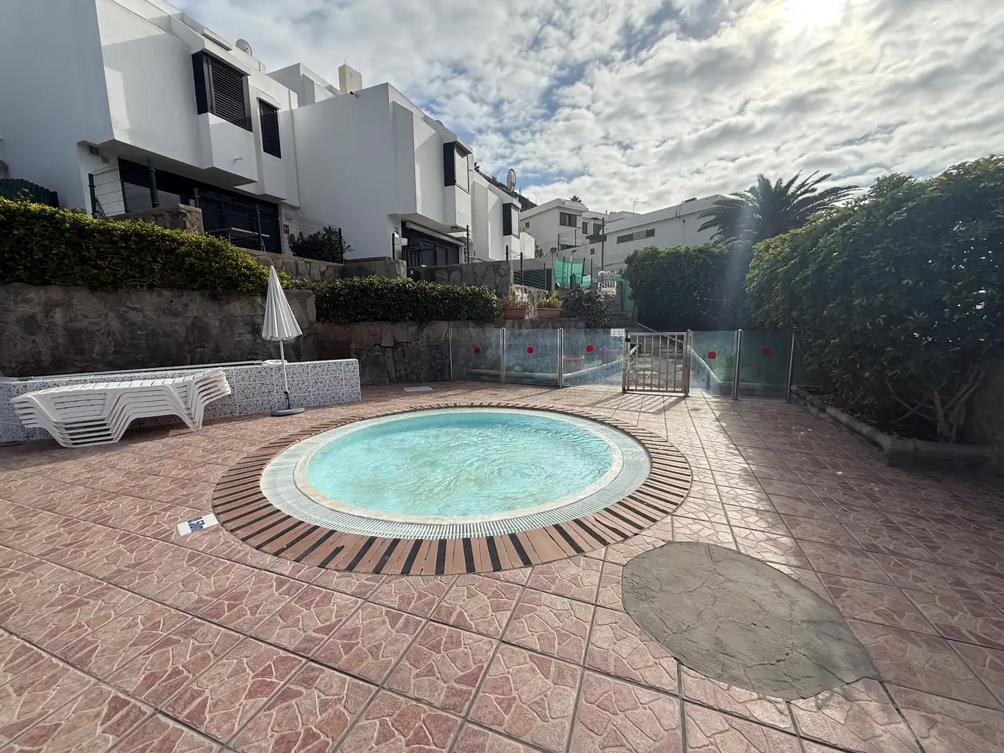 Piscina de Casa adosada en venda en Mogán amb Jardí privat, Terrassa i Traster