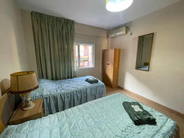 Schlafzimmer von Wohnung zur Miete in El Campello mit Klimaanlage, Terrasse und Möbliert