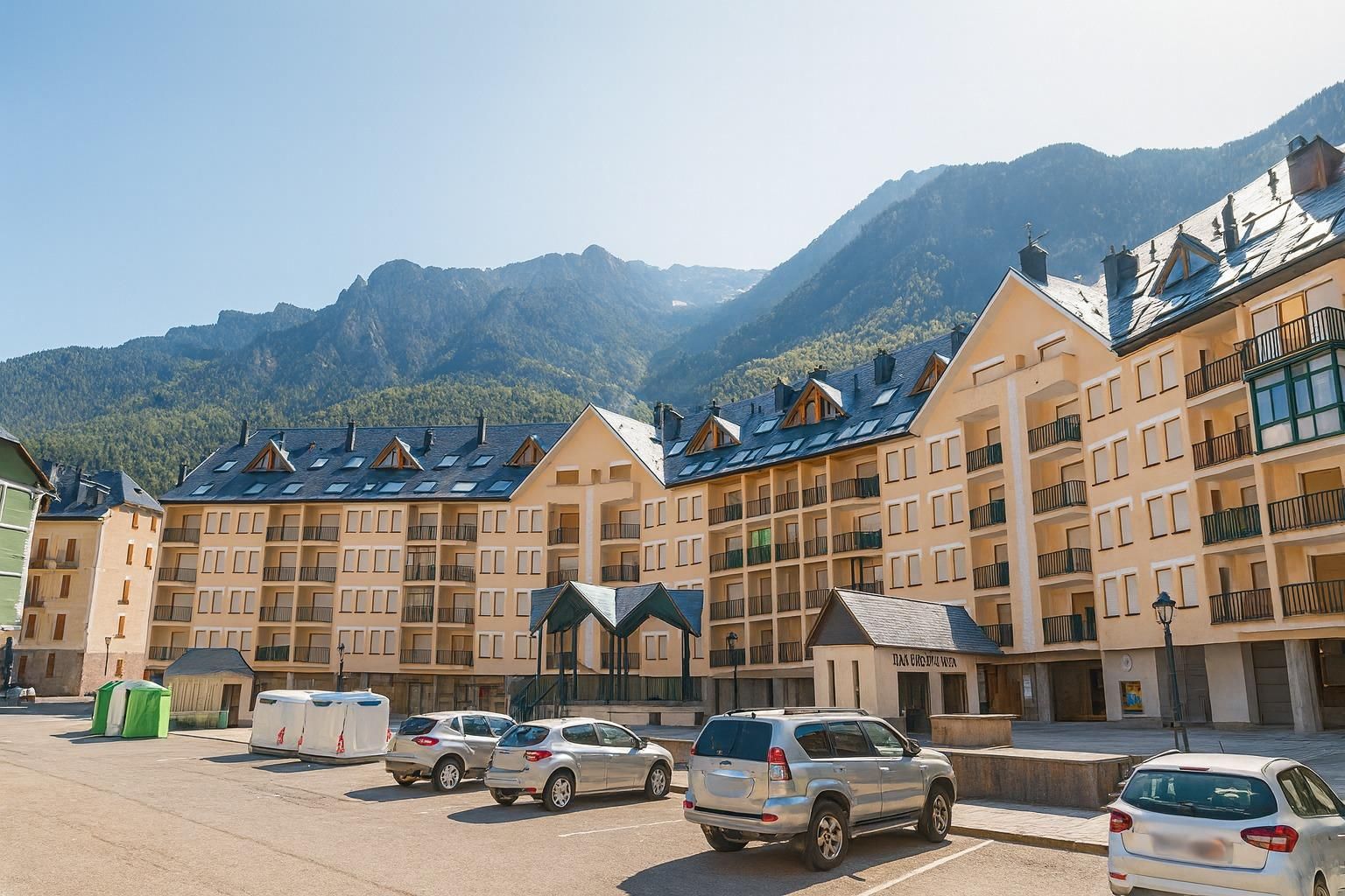 Exterior view of Apartment for sale in Canfranc  with Terrace, Storage room and Balcony