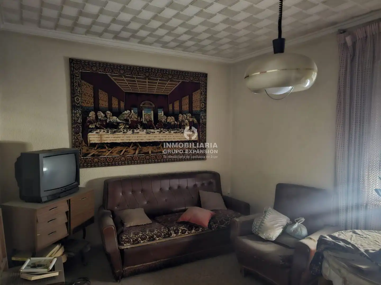 Sala de estar de Casa o chalet en venta en Aspe con Terraza y Trastero