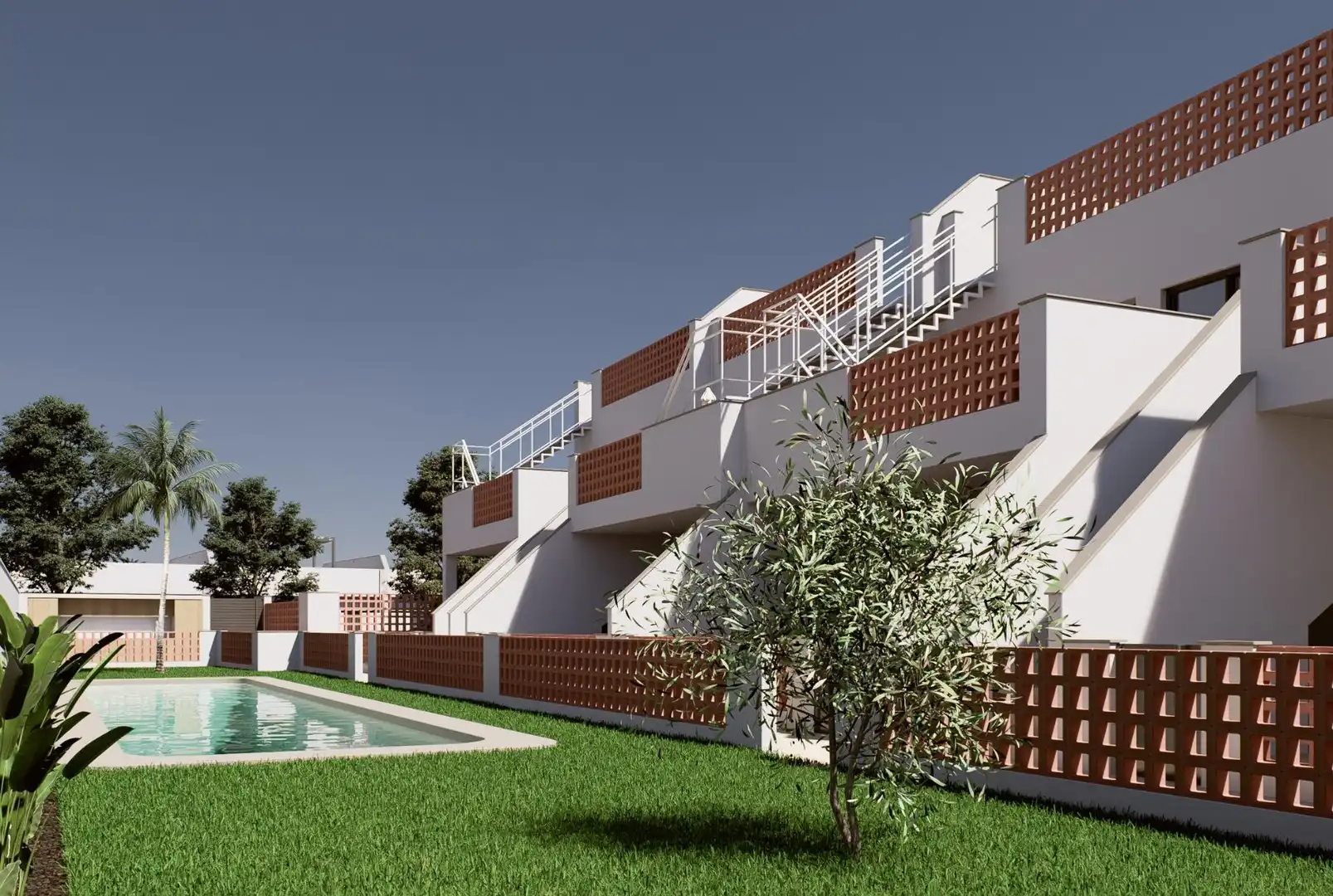 Bungalow mit Pool zum Verkauf in Pilar de la Horadada ciudad, imagen 2