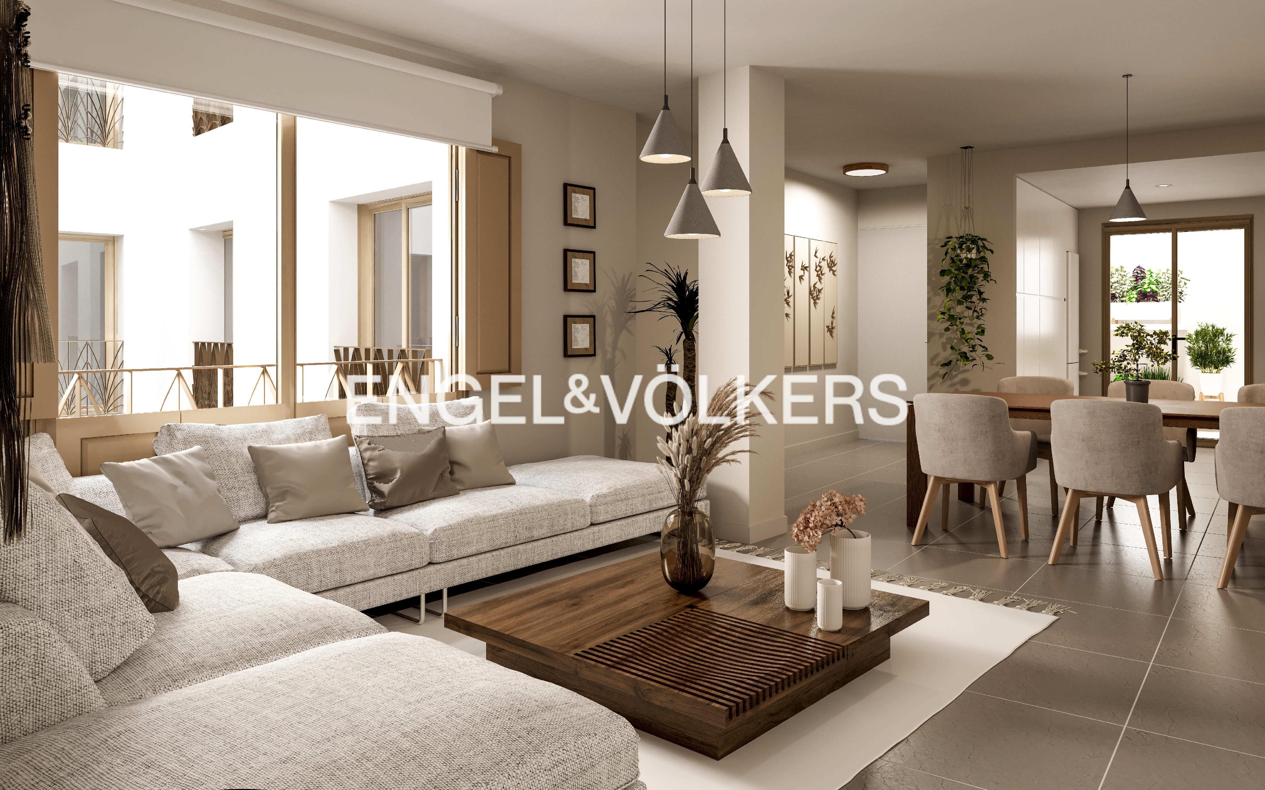 Living room of Apartment for sale in  Cádiz Capital  with Air Conditioner and Heating