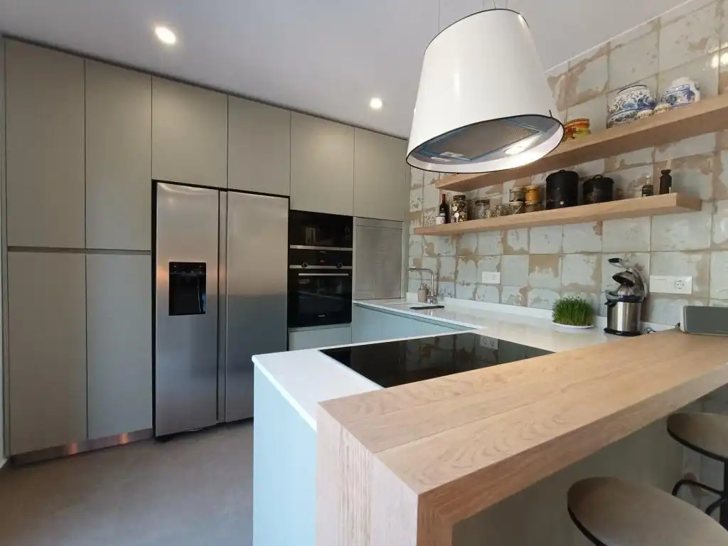 Cocina de Casa o chalet en venta en Pilar de la Horadada con Aire acondicionado, Calefacción y Jardín privado