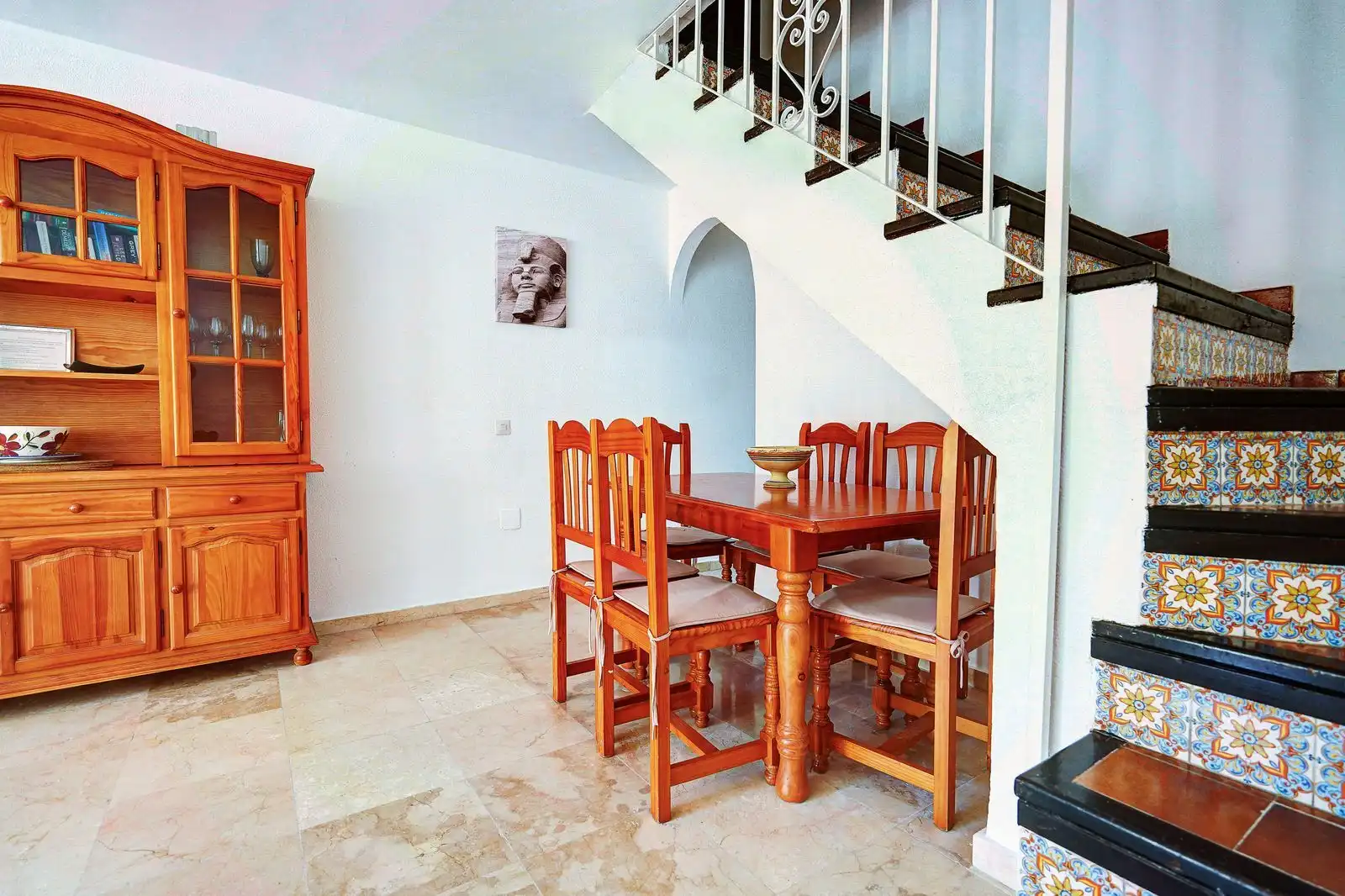 Comedor de Casa adosada en venta en Marbella con Aire acondicionado, Terraza y Amueblado