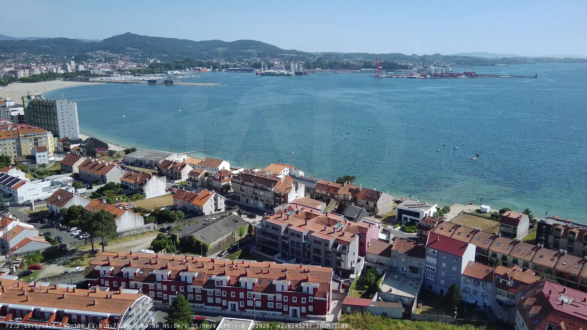 Vista exterior de Residencial en venda en Vilagarcía de Arousa