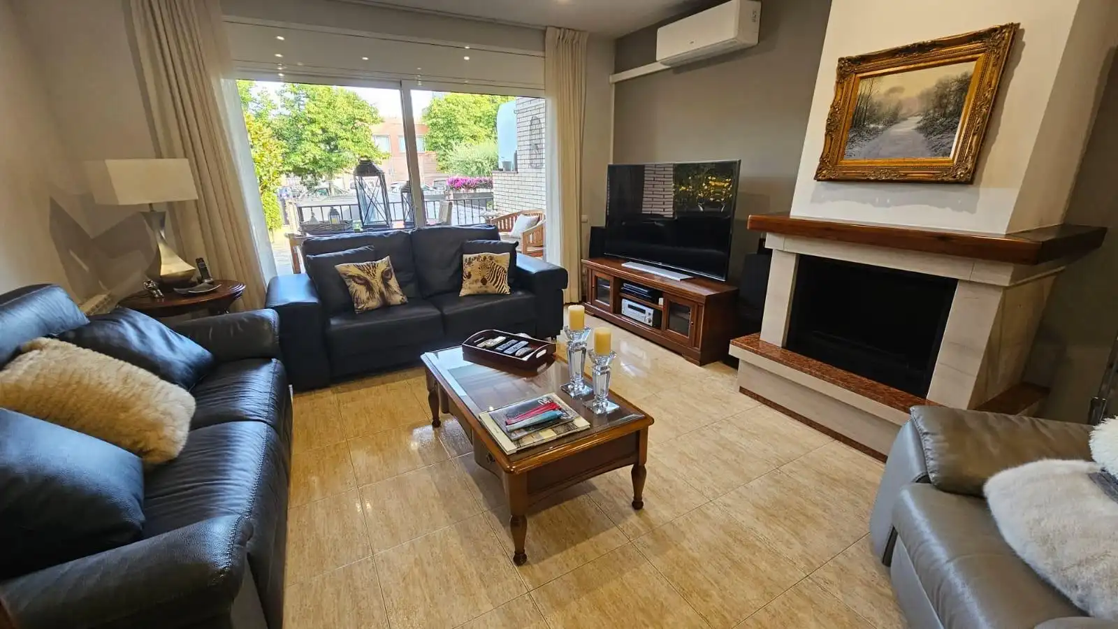Sala de estar de Casa o chalet en venta en Pineda de Mar con Balcón