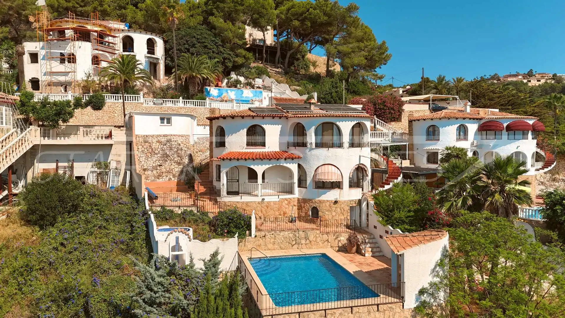 Haus mit Pool zum Verkauf in Benissa pueblo