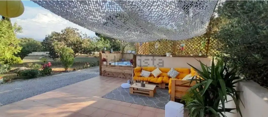 Terrasse von Country house zur Miete in Pollença mit Klimaanlage, Privatgarten und Terrasse