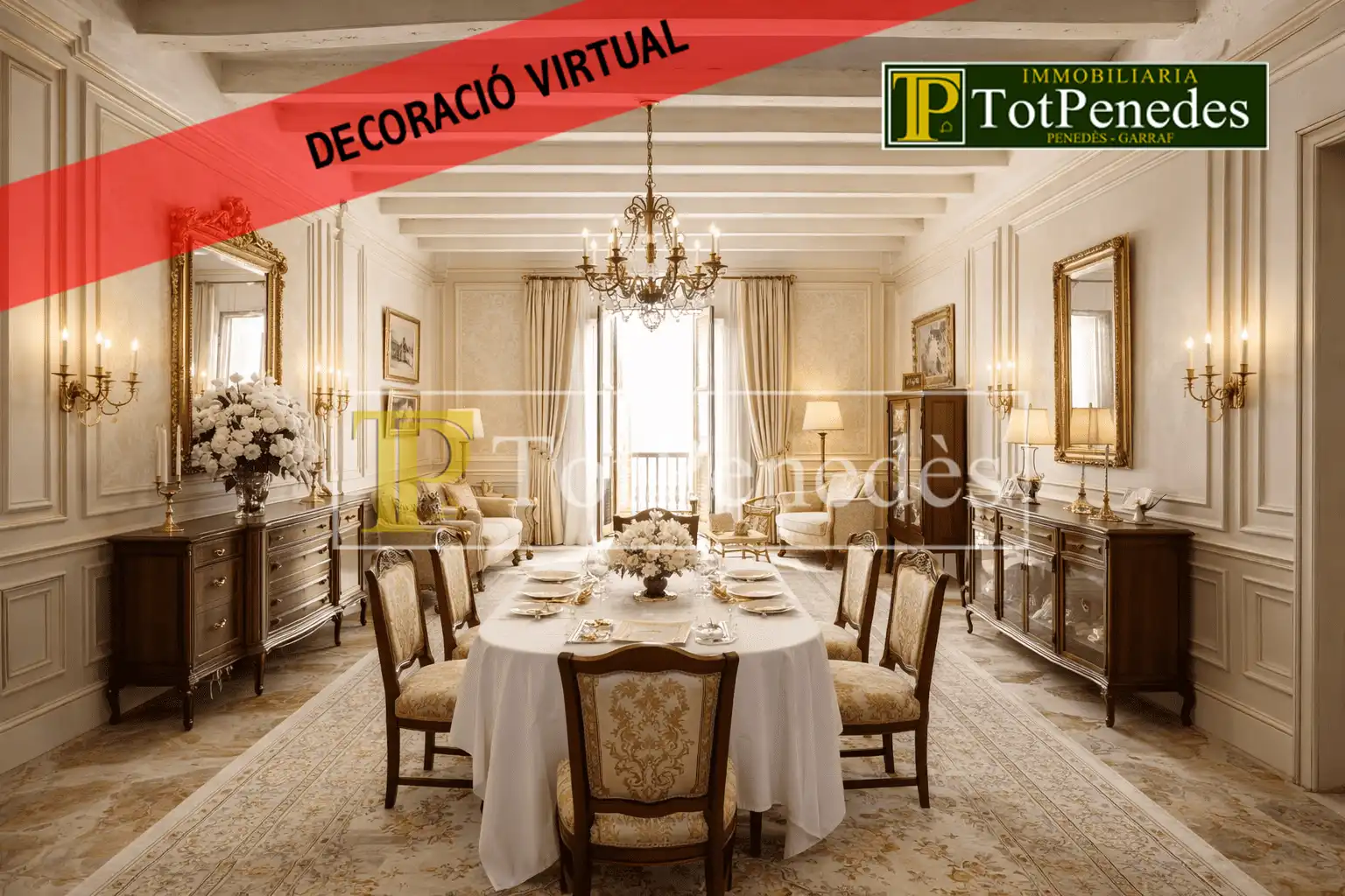 Comedor de Finca rústica en venta en Subirats