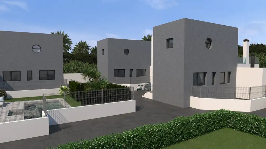 Jardí de Casa o xalet en venda en Sant Joan d'Alacant amb Aire condicionat, Jardí privat i Terrassa