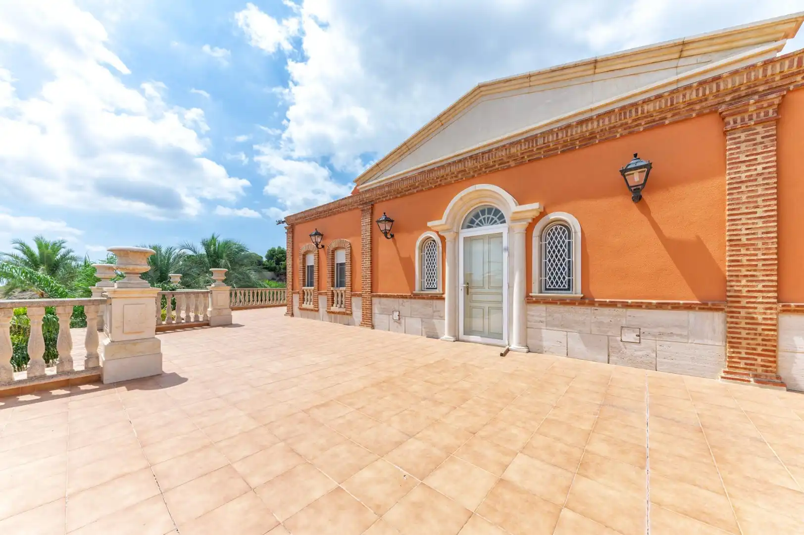 Terrassa de Casa o xalet en venda en Elche / Elx amb Aire condicionat, Calefacció i Jardí privat