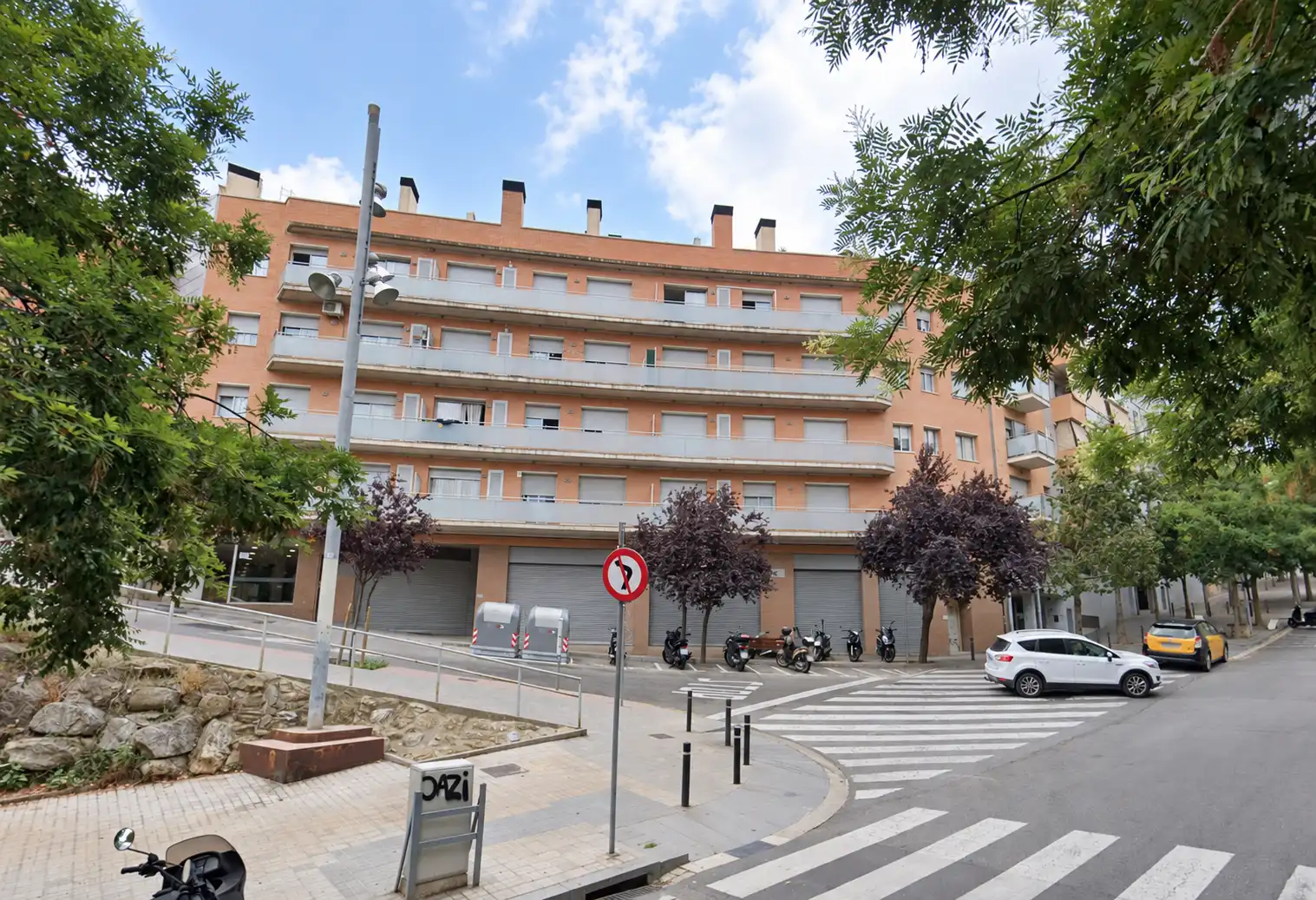 Vista exterior de Àtic en venda en Barcelona amb Calefacció, Parquet i Terrassa