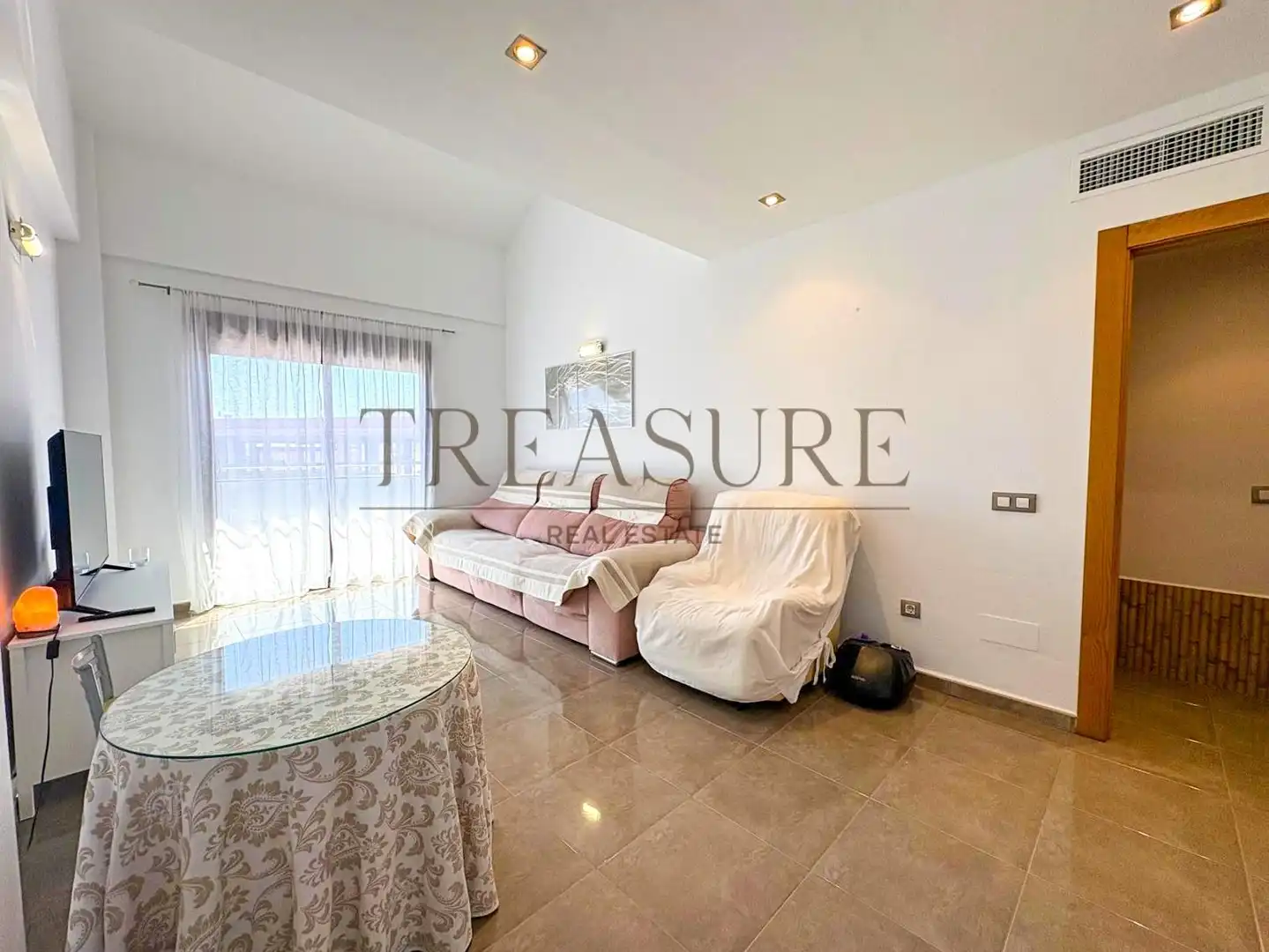 Sala de estar de Dúplex en venta en Las Torres de Cotillas con Aire acondicionado, Terraza y Trastero