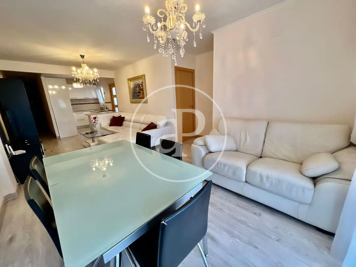 Sala de estar de Piso en venta en L'Alfàs del Pi con Aire acondicionado, Calefacción y Terraza
