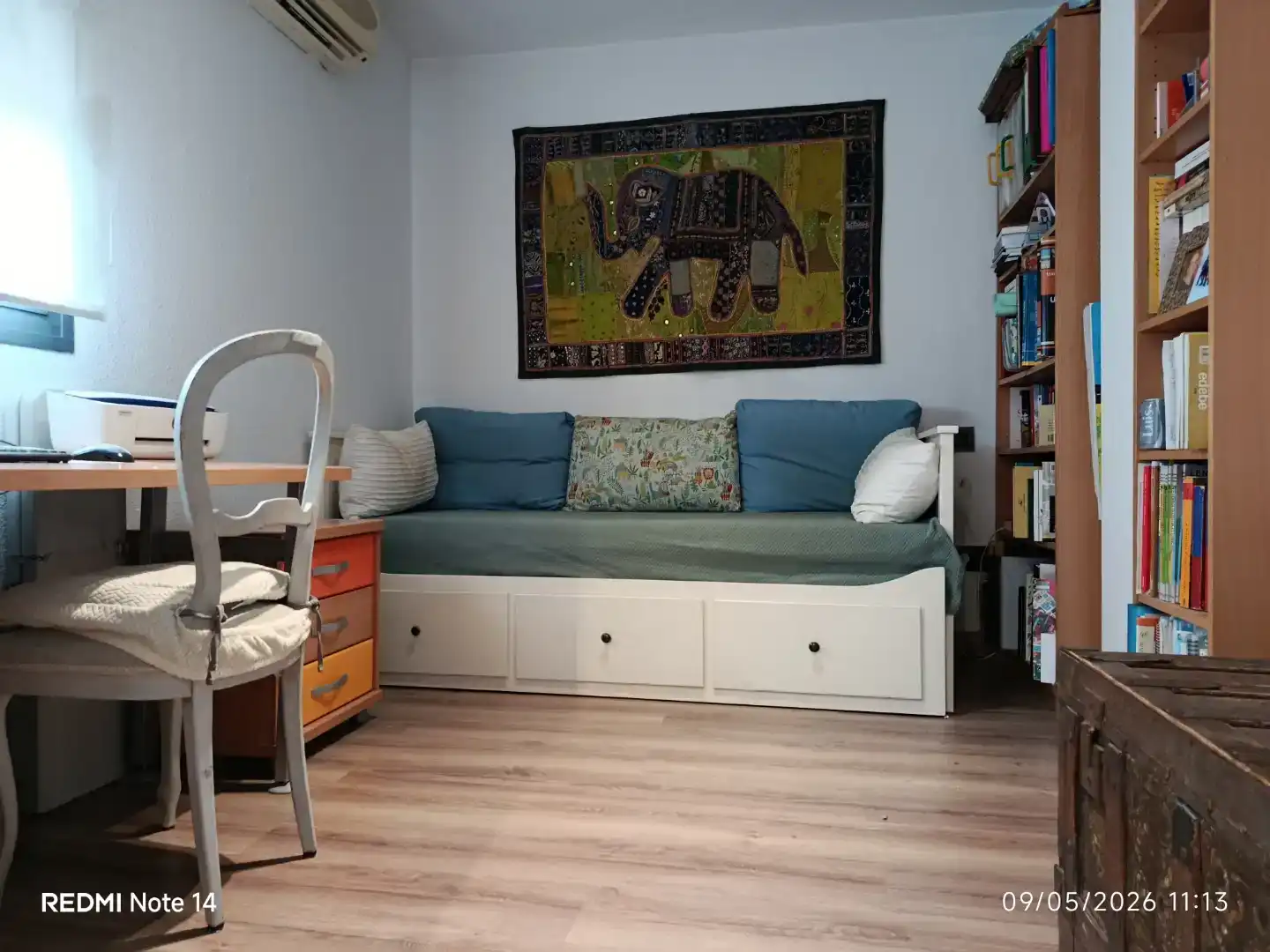 Sala d'estar de Àtic en venda en  Madrid Capital amb Piscina i Balcó
