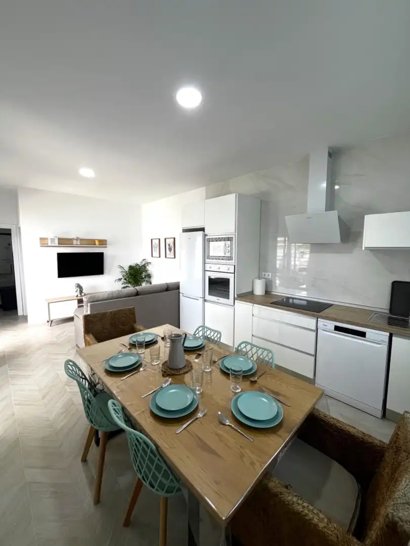 Kitchen of Houses for rent in Chiclana de la Frontera  with Air Conditioner, Private garden and Terrace