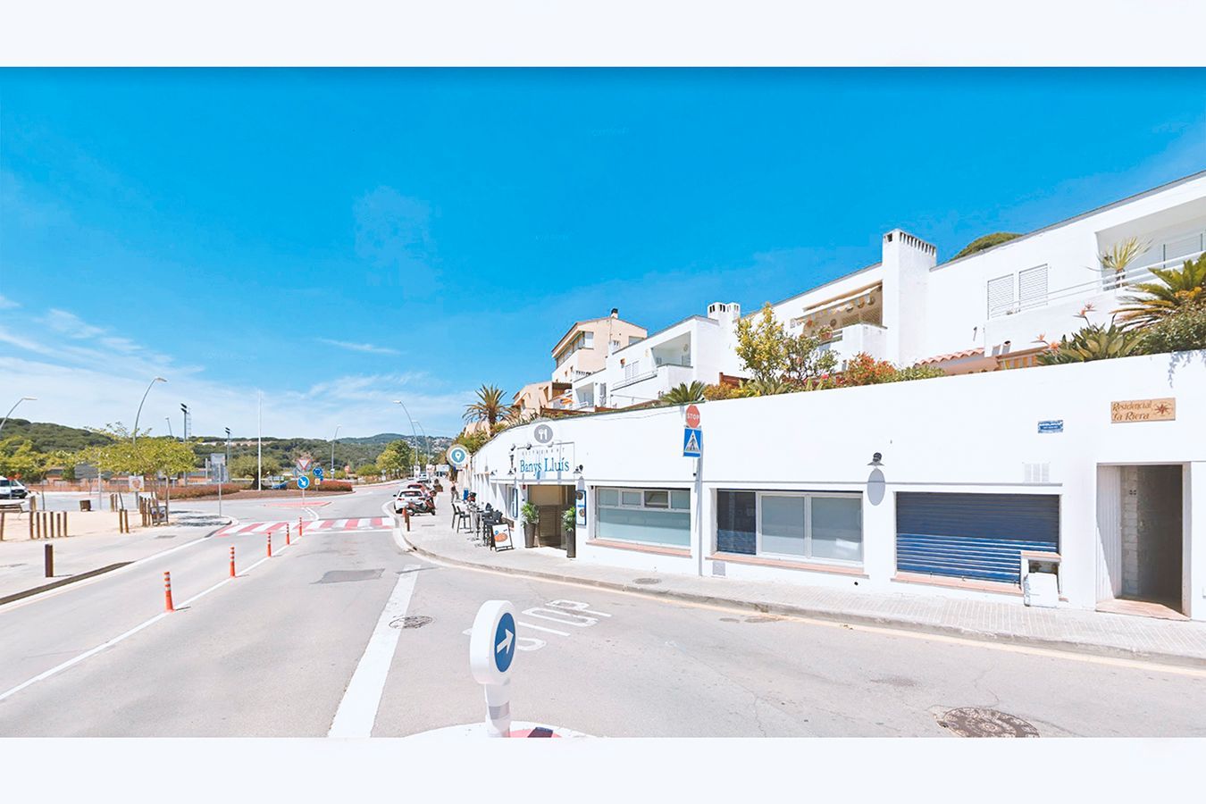 Vista exterior de Local en venda en Sant Pol de Mar