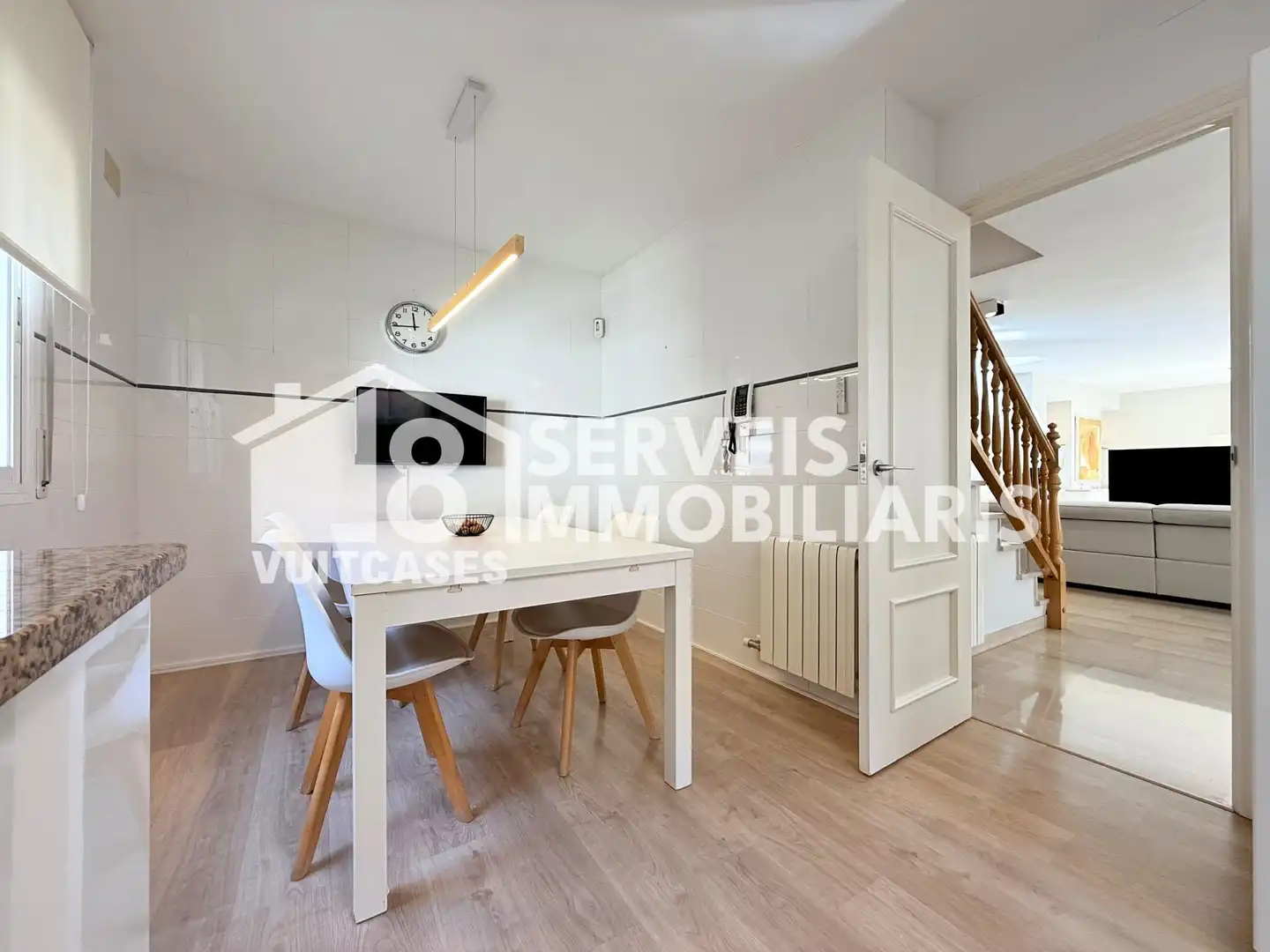 Dining room of Houses for sale in El Masnou  with Heating, Private garden and Terrace