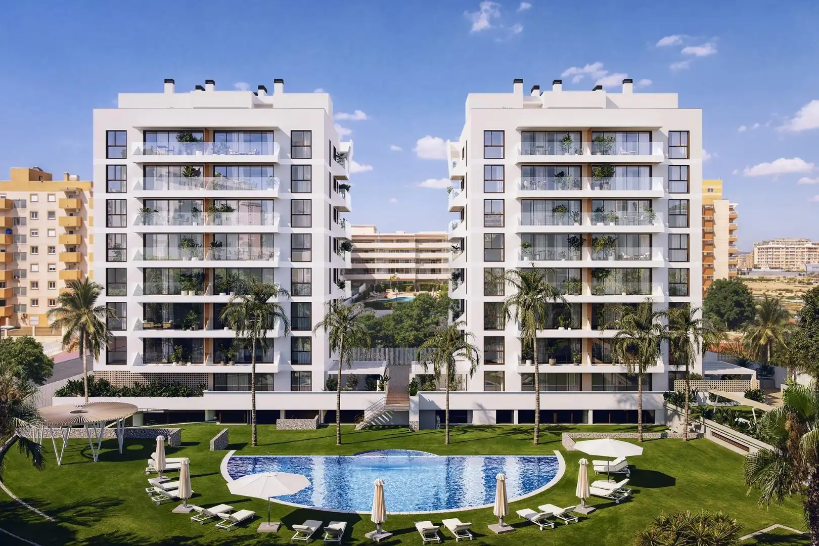 Apartament amb piscina en venda a Puerto Deportivo