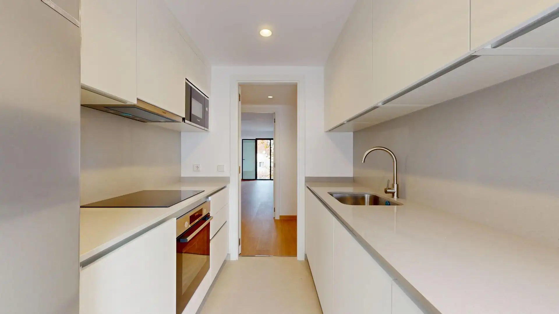Küche von Wohnung zur Miete in  Palma de Mallorca mit Heizung, Terrasse und Balkon