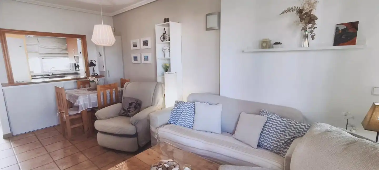 Living room of Apartments for rent in Vera  with Air Conditioner, Terrace and Furnished