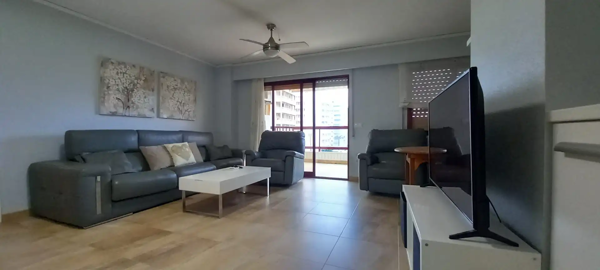 Living room of Apartments for rent in Gandia  with Air Conditioner, Heating and Terrace