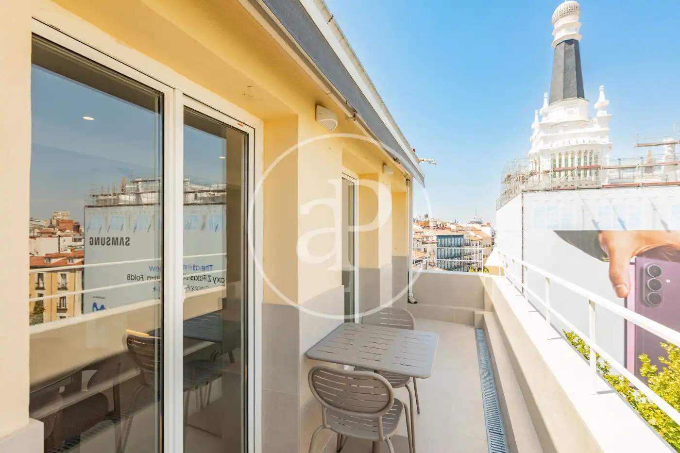 Terrace of Flat for sale in Madrid  with Air Conditioner, Heating and Furnished